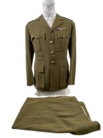 WW2 Canadian RCA Officer's Service Dress and Trousers Pants WW2 Canadian RCA Officer's Service Dress and Trousers Pants