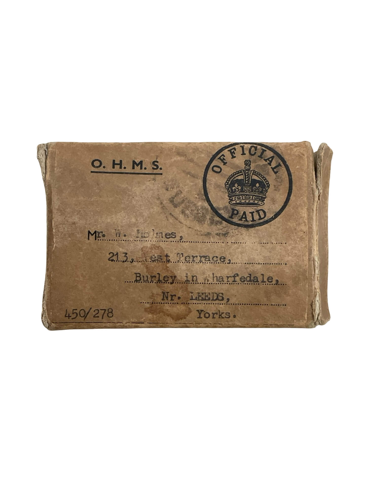 WW2 British Medal Group In Mail Home Box of Issue WW2 British Medal Group In Mail Home Box of Issue