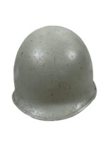 WW2 US USN Navy M1 Front Seam Fixed Bale Helmet With Westinghouse Liner