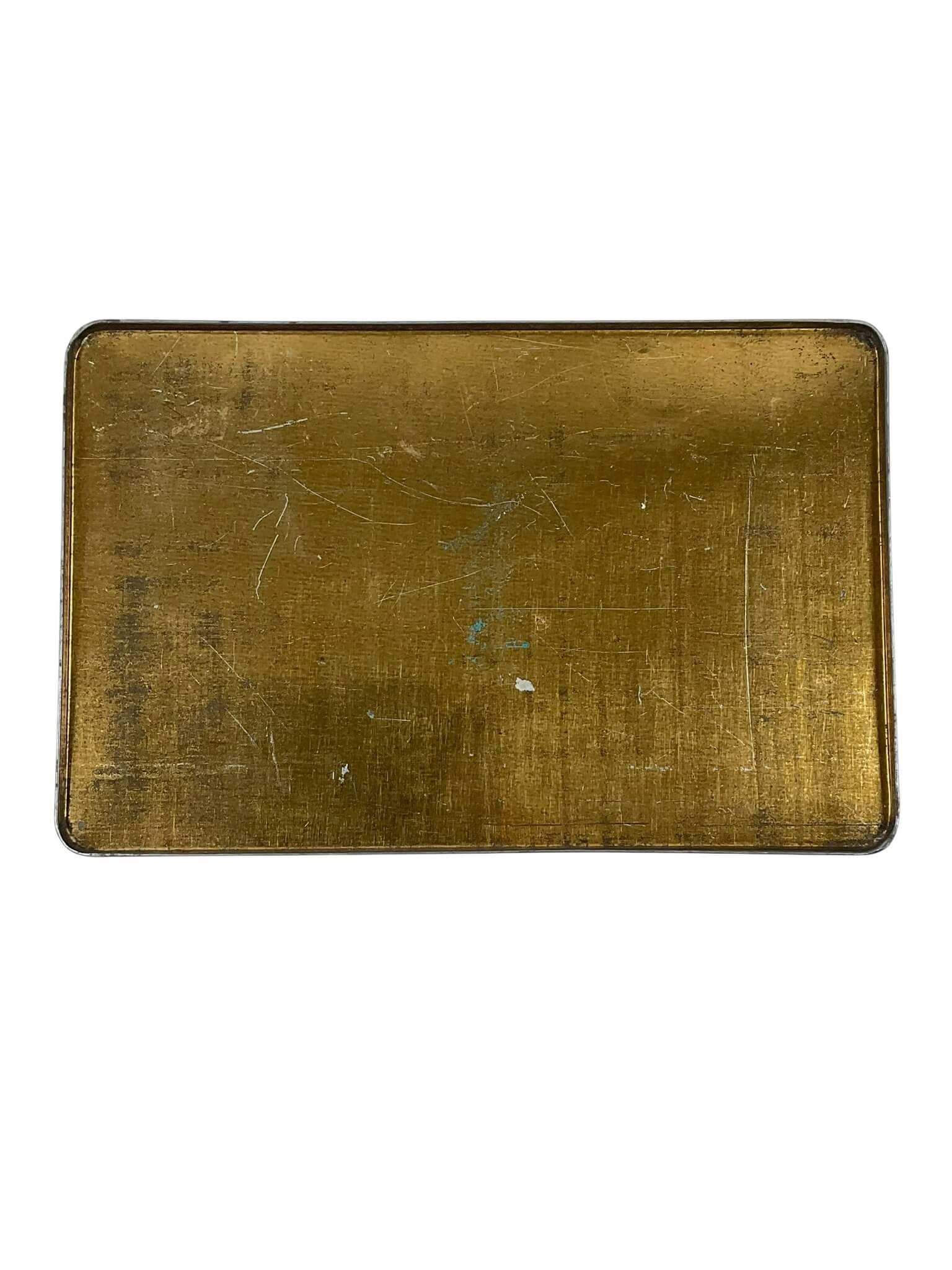 WW1 Canadian CEF Biscuit Tin October 1915 Dated EMPTY WW1 Canadian CEF Biscuit Tin October 1915 Dated EMPTY