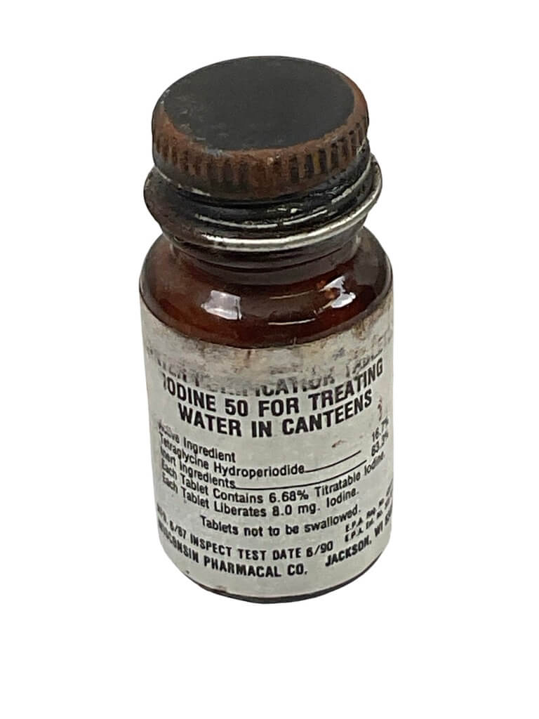 US Army Purification Tablets With Contents 2 US Army Purification Tablets With Contents 2