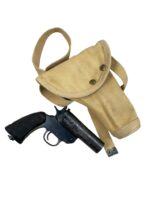 WW2 British Mk6 Harrington and Richardson Flare Pistol With Holster ANTIQUE NO PERMIT REQUIRED