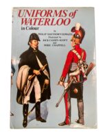 French Napoleonic Uniforms of Waterloo in Colour Blandford Used Hardcover Reference Book French Napoleonic Uniforms of Waterloo in Colour Blandford Used Hardcover Reference Book