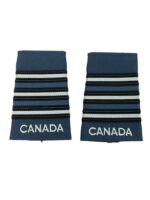 Canadian Forces RCAF Lieutenant-Colonel Rank Officer's Slip-Ons Insignia Pair Canadian Forces RCAF Lieutenant-Colonel Rank Officer's Slip-Ons Insignia Pair