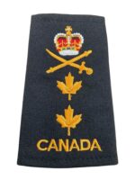 Canadian Forces RCN Navy Major-General DEU Slip-On Insignia Single Canadian Forces RCN Navy Major-General DEU Slip-On Insignia Single
