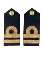 WW2 Canadian RCN Navy Officer's Lieutenant Rank Shoulder Boards Insignia Pair WW2 Canadian RCN Navy Officer's Lieutenant Rank Shoulder Boards Insignia Pair