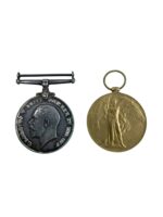 WW1 Canadian CEF Medal Group Pair Full Size 778938 A. SJT G.E. Phillips CRT