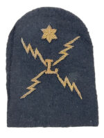 British RN Navy Electrician's Mate 1st Class Bullion Wire Ratings Trade Patch