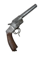 WW1 Imperial German Hebel M1894 Flare Pistol With WW2 Anti-Tank Warning Shell INERT ANTIQUE NO PERMIT REQUIRED