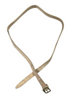 British White Buff Leather Sporran Strap
