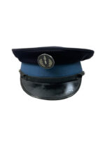 French National Police CRS Peak Cap Hat Size 7 3/8