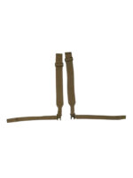 WW2 British P37 Webbing L Straps Pair Broad Arrowed Dated 1940 WW2 British P37 Webbing L Straps Pair Broad Arrowed Dated 1940