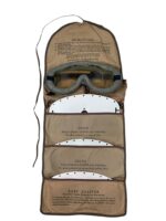 WW2 US Army Polaroid Goggles Type 1021 With Spare Lenses and Case