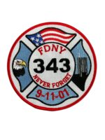 US New York FDNY Never Forget 9-11-01 Fire Department Patch