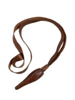 British Canadian Brown Leather Officer's Sword Knot Vintage British Canadian Brown Leather Officer's Sword Knot Vintage