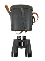 WW2 US USN Bausch and Lomb 7 X 50 Binoculars In Case Dated 1942