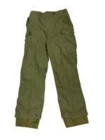 Canadian Forces OD Green Combat Trousers Pants Size 7 Tall Small Dated 1984