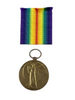 WW1 British BEF Victory Medal Full Size 286875 SPR G. Holding RE