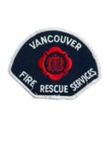 Canadian Vancouver British Columbia Fire Rescue Services Patch
