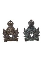 WW2 British Intelligence Corps Officer's OSD Collars Insignia Pair