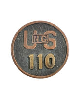 WW1 US AEF 110th National Guard DUI Distinctive Uniform Insignia WW1 US AEF 110th National Guard DUI Distinctive Uniform Insignia
