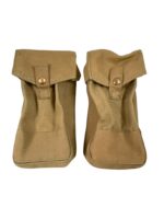 WW2 Canadian Army P37 Small Basic Pouches C Broad Arrowed Pair