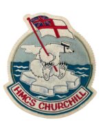 Canadian RCN Navy HMCS Churchill Ships Patch 6"