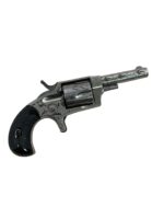 US 1871 Hopkins and Allen Revolver Ranger No 2 .32 Rimfire 5-Shot Engraved ANTIQUE NO PERMIT REQUIRED
