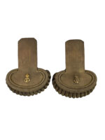 French Navy Childs Officer's Banjo Boards Insignia Pair French Navy Childs Officer's Banjo Boards Insignia Pair
