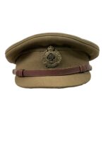 WW2 Canadian RCE Officer's Peak Cap Hat Size 7 1/4