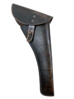 US Civil War Black Leather Colt Revolver Holster COPY REPRODUCTION
