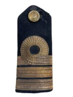 WW2 British RN Navy Lieutenant Commander Officer's Shoulder Board Insignia Single