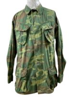US Army Vietnam ERDL Camouflage Shirt Size Medium Long
