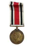 WW2 British Police Special Constabulary Faithful Service Full Size Medal James Judge