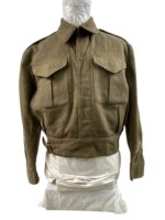 WW2 Canadian RCCS 1st Corps Battledress Jacket C Broad Arrowed With Good Conduct Stripe