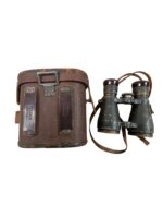 WW1 Imperial German Fernglas 08 Binoculars In Case WW1 Imperial German Fernglas 08 Binoculars In Case