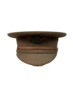 WW1 Canadian CEF 1905 Pattern Other Ranks Peak Cap Hat C Broad Arrowed Size 7 1/4