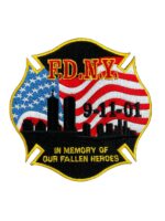 US New York FDNY 9-11-01 In Memory Of Our Fallen Heroes Fire Department Patch