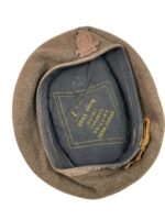 WW2 Canadian Army Infantry Corps Khaki Beret Size 7 Dated 1945
