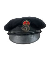 WW1 British RN Navy Chief Petty Officer's Peak Cap Hat Size 7 3/8