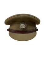 Canadian Fort Garry Horse Named Officer's Peak Cap Hat Size 7