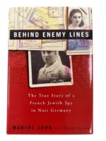 WW2 German Behind Enemy Lines Story of French Jewish Spy in Nazi Germany Used Hardcover Reference Book