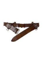 WW1 Canadian CEF 1918 Pattern Leather Waist Belt