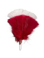 British Royal Regiment of Fusiliers Red and White Hackle British Royal Regiment of Fusiliers Red and White Hackle