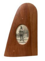 WW1 British Canadian RFC Armed Studio Portrait In Wooden Propeller 12 1/2" X 8 1/2"