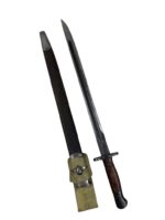 WW1 British BEF Lee Enfield Bayonet With Scabbard