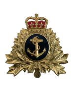 Canadian Forces RCN Navy Enamel Cap Badge