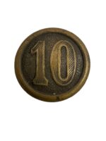 WW1 Imperial German 10th Company Shoulder Button WW1 Imperial German 10th Company Shoulder Button