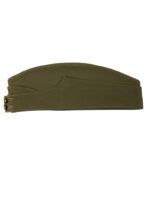WW2 Canadian Army Khaki Wedge Cap Size 7 3/4 Dated 1945