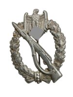 WW2 German Infantry Assault Badge in Silver No Maker Mark